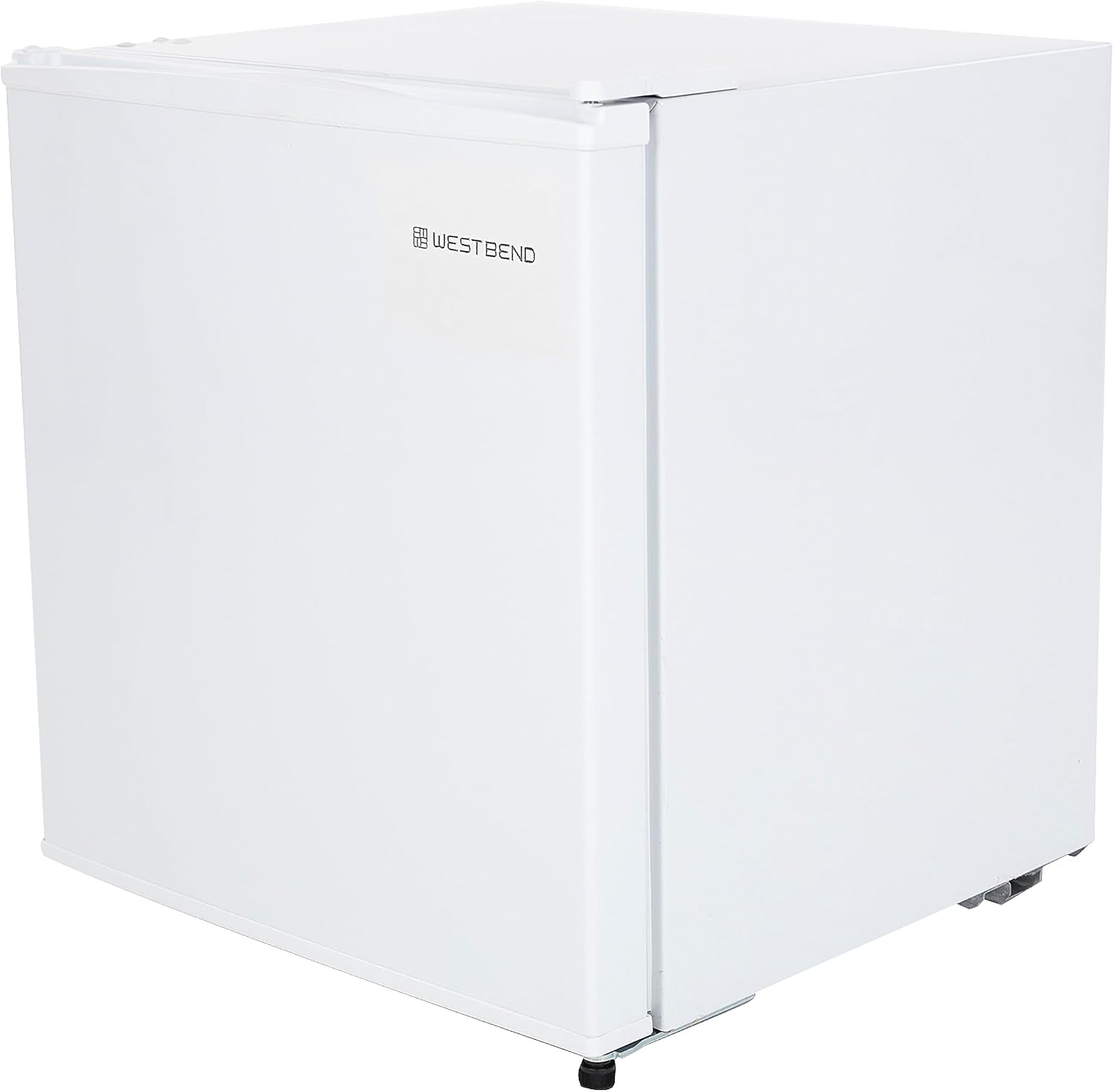 West Bend Mini Fridge Compact Refrigerator for Home Office or Dorm, Auto Defrost with Reversible Door, Energy Star Rated, 1.7-Cu.Ft., White