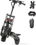 COFANSON Adult Electric Scooter 5600W Dual Motor with Seat, Top Speed 50mph, Range 50-60 Miles, Foldable Commuter Electric Scooter