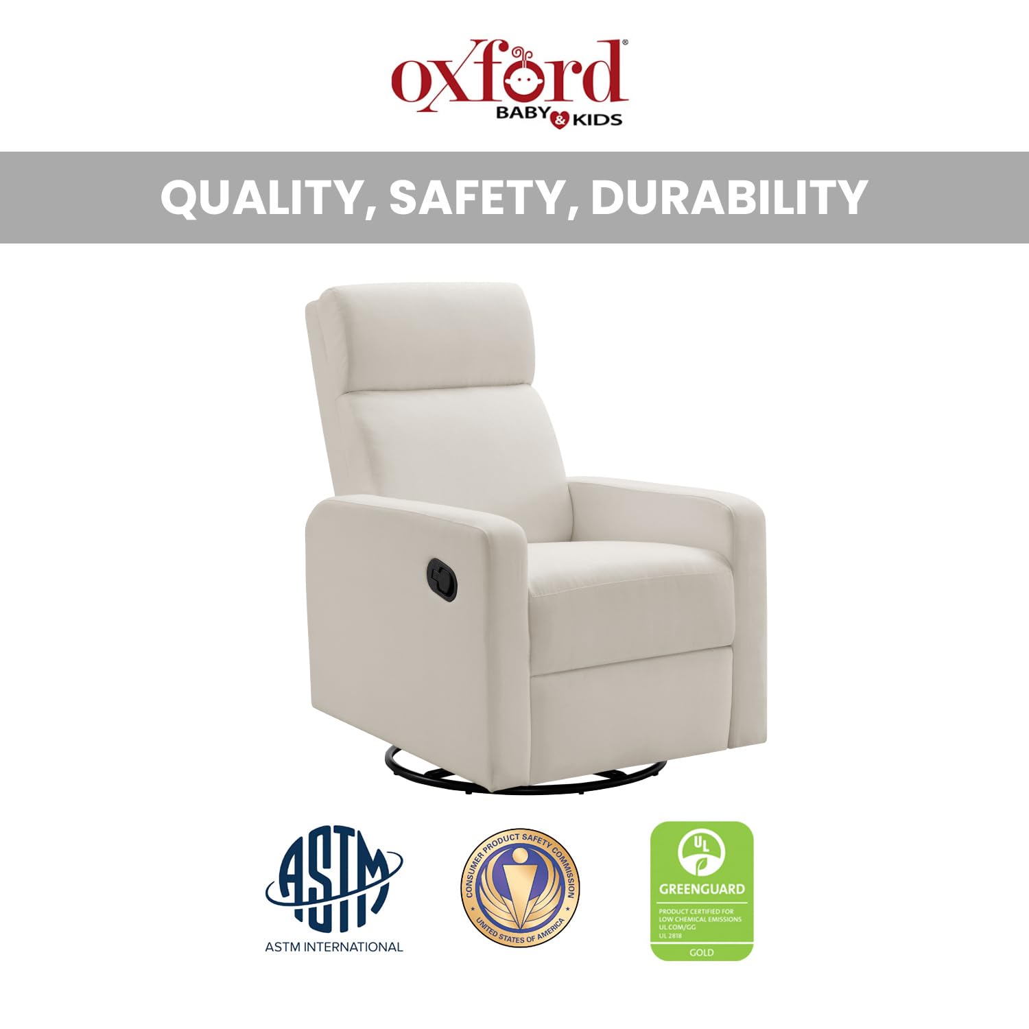 Oxford Baby Layton Glider/Recliner Nursery Chair