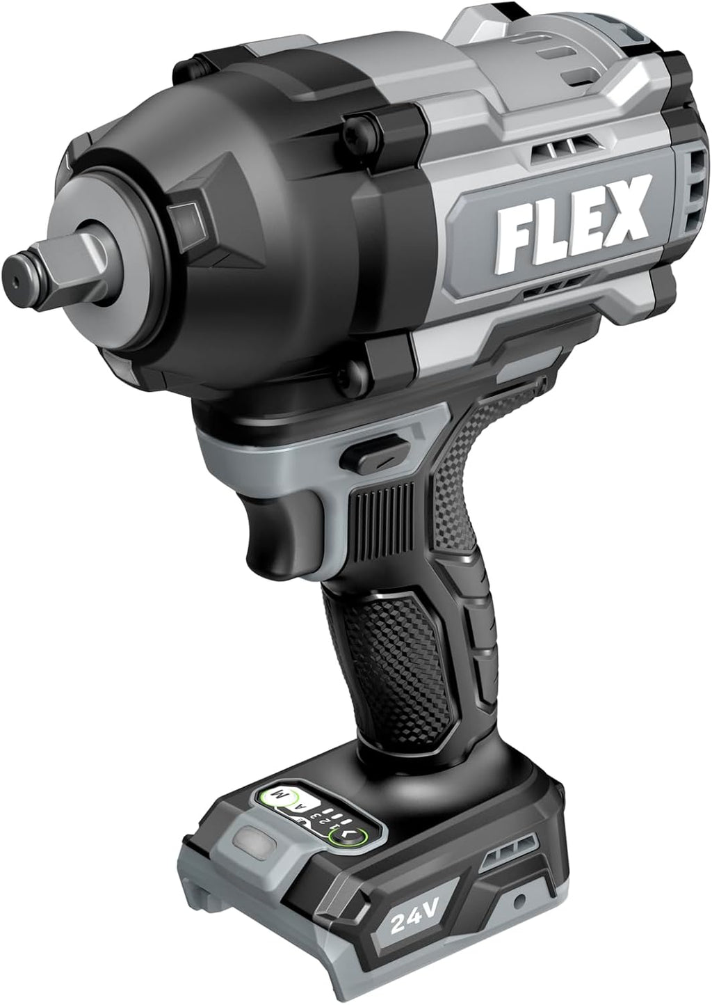 FLEX 24V Brushless Cordless 1/2-Inch 1,500 Ft-Lbs High-Torque Impact Wrench Tool Only, Battery and Charger Not Included - FX1472-Z