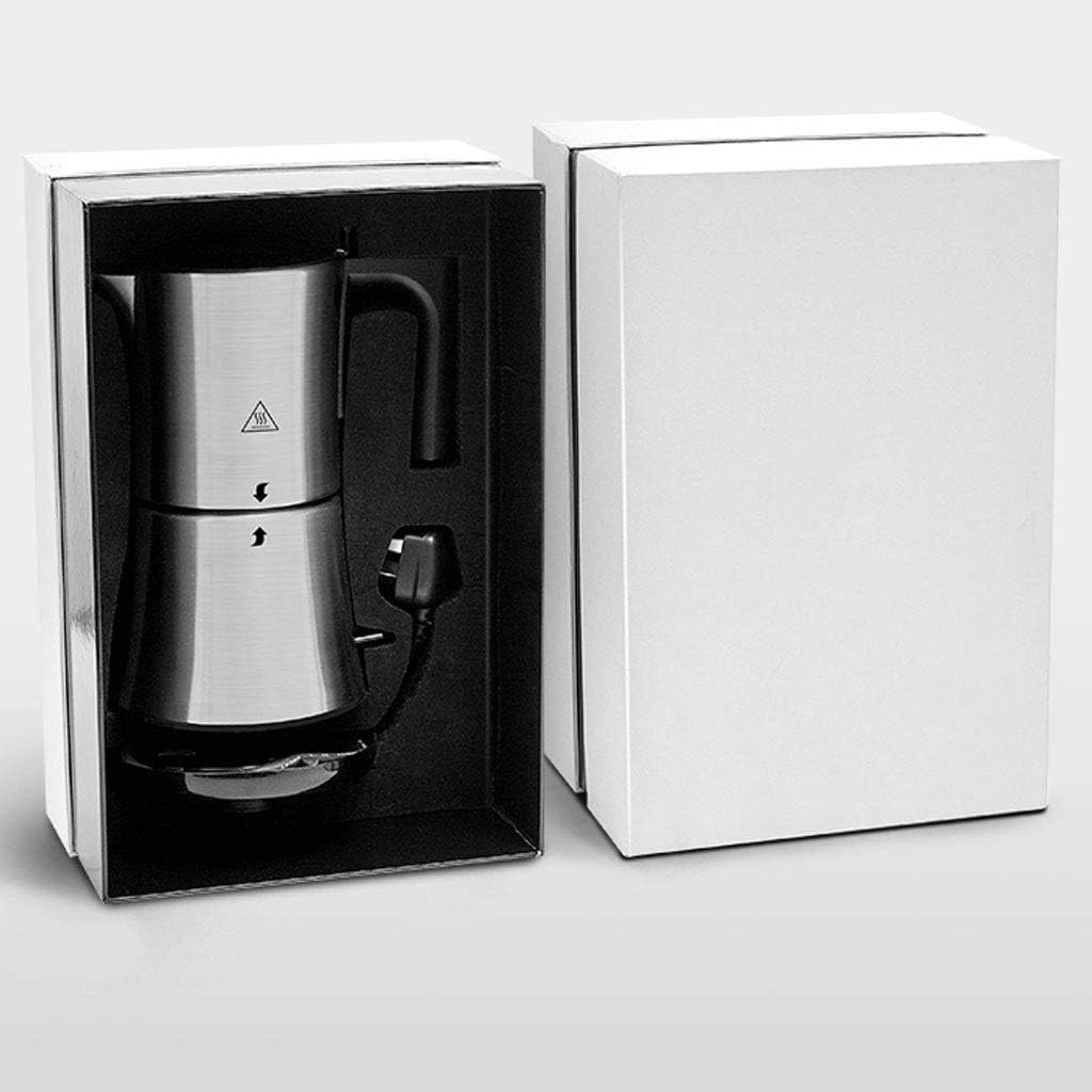 Coffee Machine Coffee Machine Coffee Maker Mocha Coffee Pot Moka Stainless Steel Filter Espresso Coffee Maker Percolator Tool Percolator Pot Electric Coffee Machine 330W