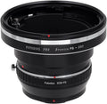 Fotodiox Pro Lens Mount Double Adapter Bronica GS-1 (PG) and Canon EF/EF-s Lenses to Fuji Film X-Series Mirrorless Cameras (X-Mount)