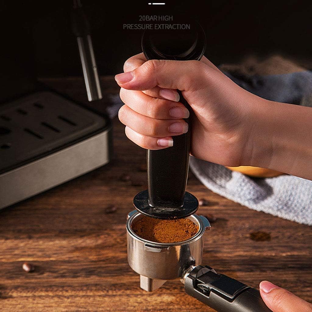 Coffee Machine Easy to Use 1.6L Stainless Steel Cafe Espresso Coffee Machine Steam Milk Frother 20Bar for Commercial 220V Warm Function