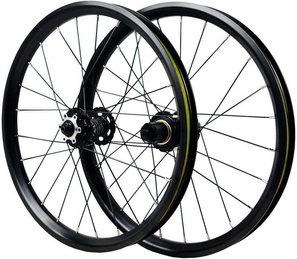Bikes Wheelset 20'' Disc Brake Children's Wheels Quick Release Widen Rims with Bearing Hubs Cassette 8 9 10 11 12 Speed