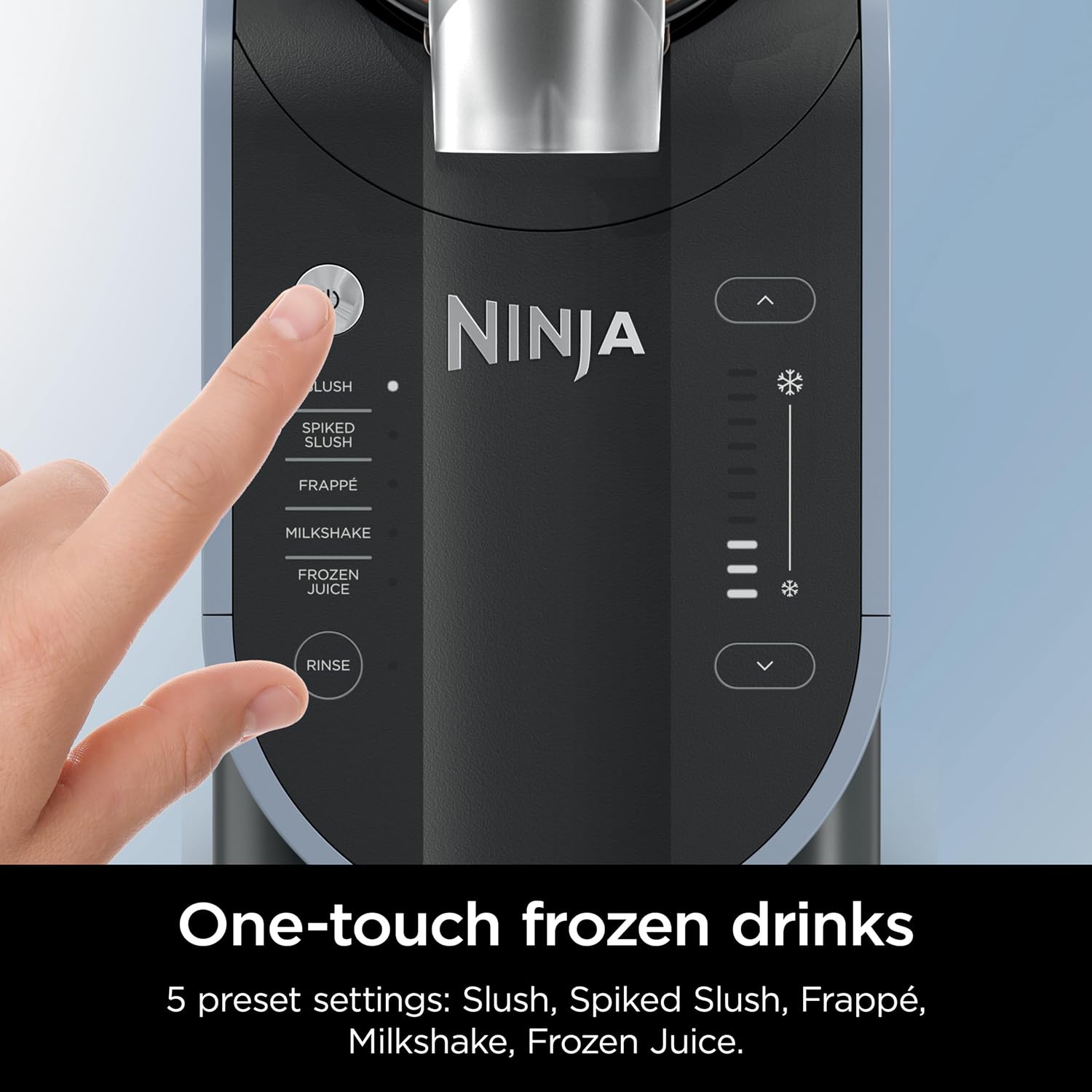 Ninja FS301 SLUSHi 88 oz. Frozen Drink & Slushie Machine (Renewed) Bundle with Ninja SLUSHi Travel Party Tote, Black + 1 Year Extended Protection Pack