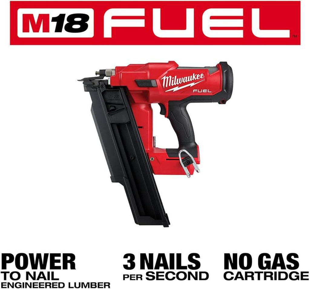 Milwauke M18 FUEL 21-Degree Framing Nailer (Tool Only) New