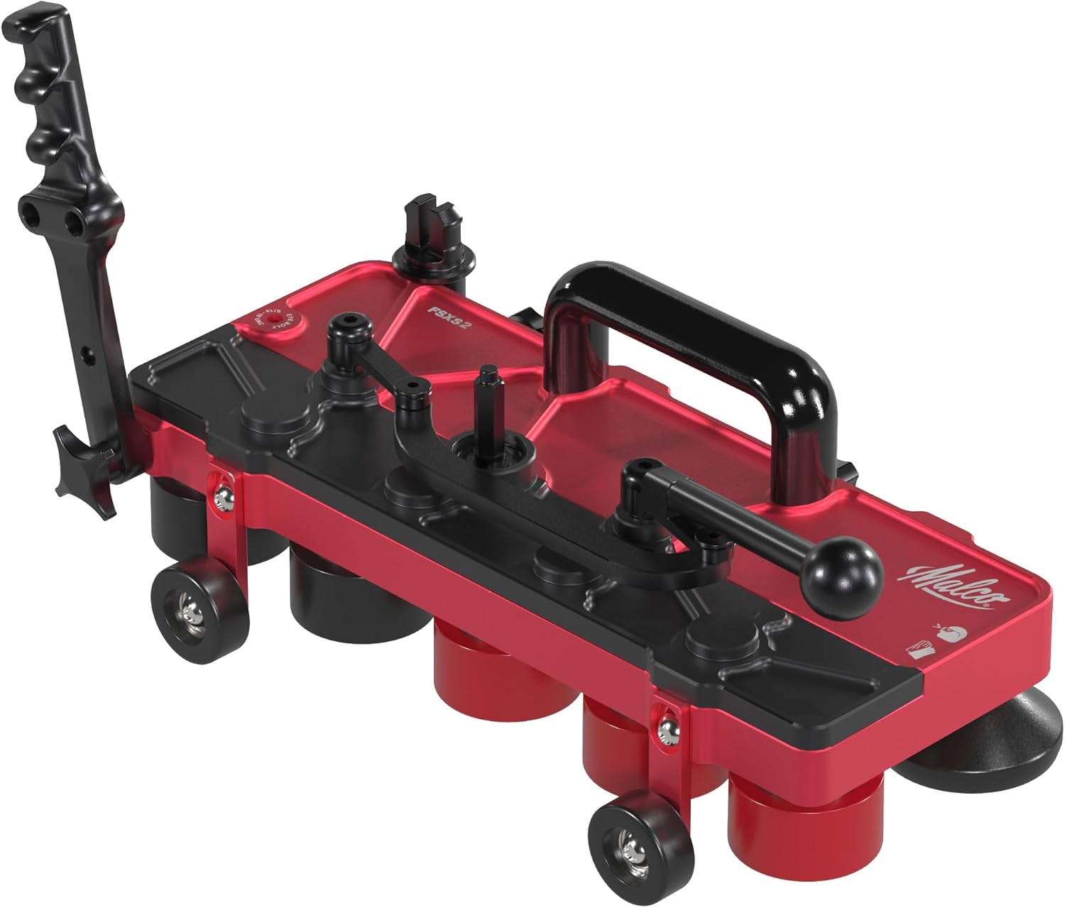 Malco FSXS2 Power Assisted Metal Seamer for 2-Inch Standing Seam Panels, 2-Stage Mechanical Locking Tool for Cordless Drills, Includes IP67 Waterproof Hard Case & Safety Tether Point