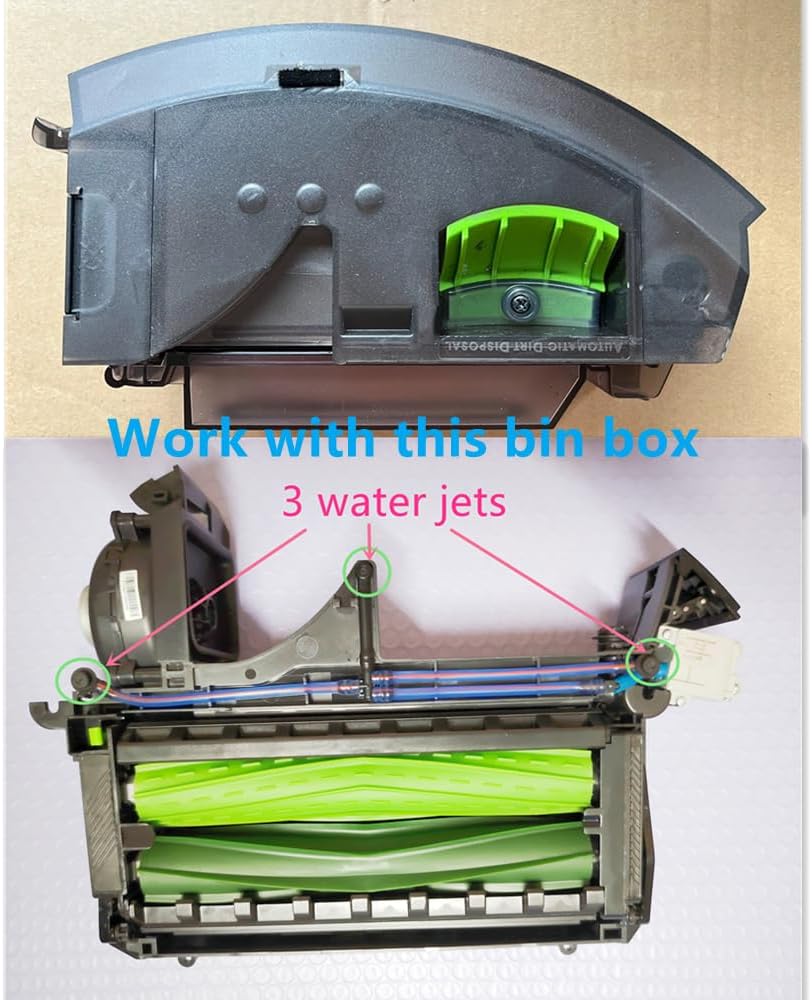 Cleaning Head Module Compatible With IRobot Roomba Combo j10+ j9+ j7+ 10 MAX Robot Vacuum and Mop Parts Replacement(3 Water Jets Spray)