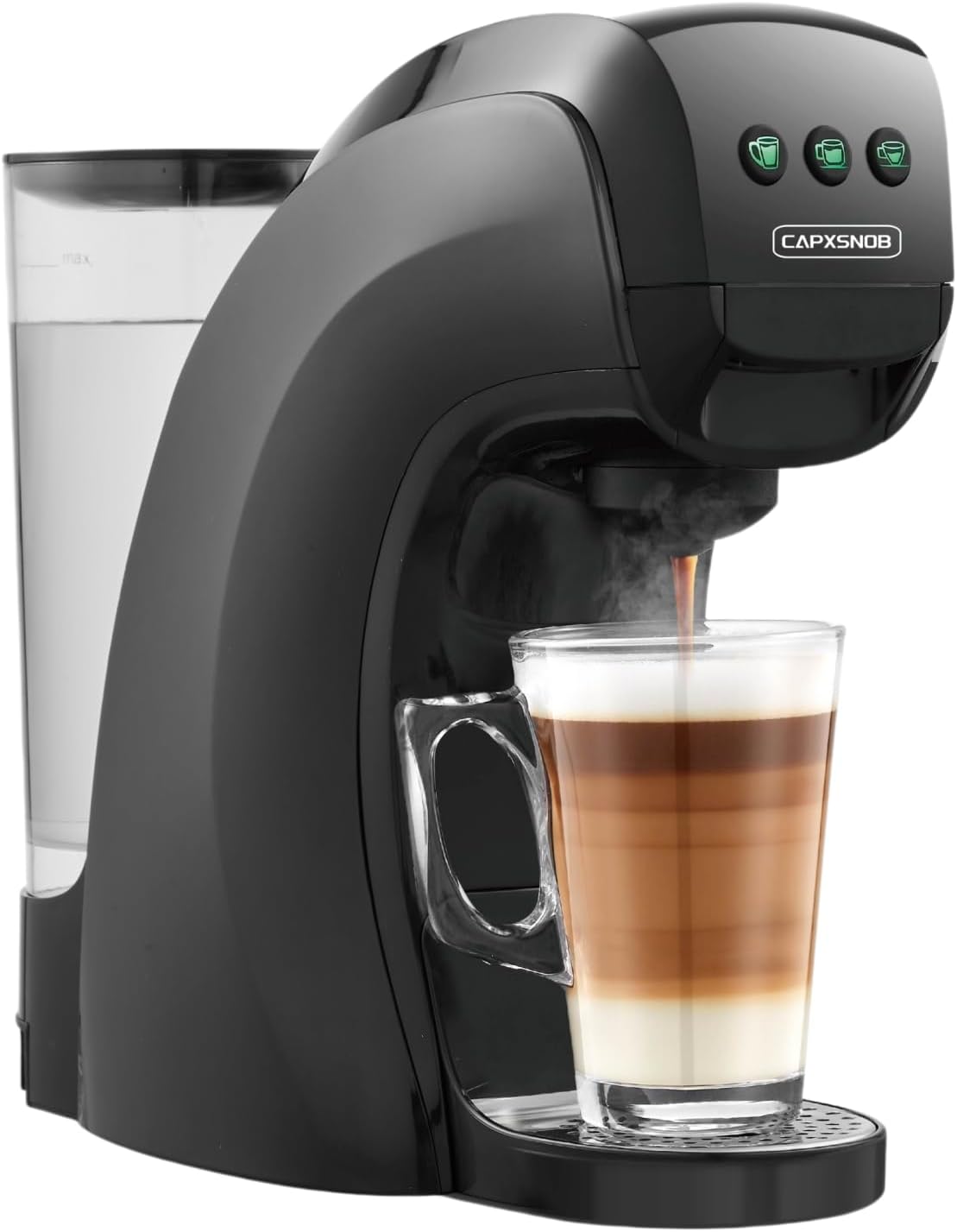 Warriors1 Mini Coffee Maker for Keurig K Cup, Espresso Machine for Nespresso Original, Dolce Gusto Pods, Ground Coffee, 20 Bar Coffee Machine fits kitchens, apartments, dorms, RVs, 28 oz Reservoir