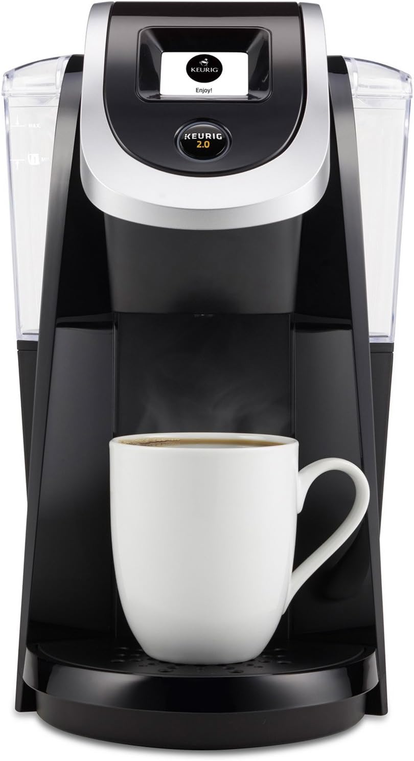 Keurig K250 Single Serve, Programmable K-Cup Pod Coffee Maker, Black (Discontinued)