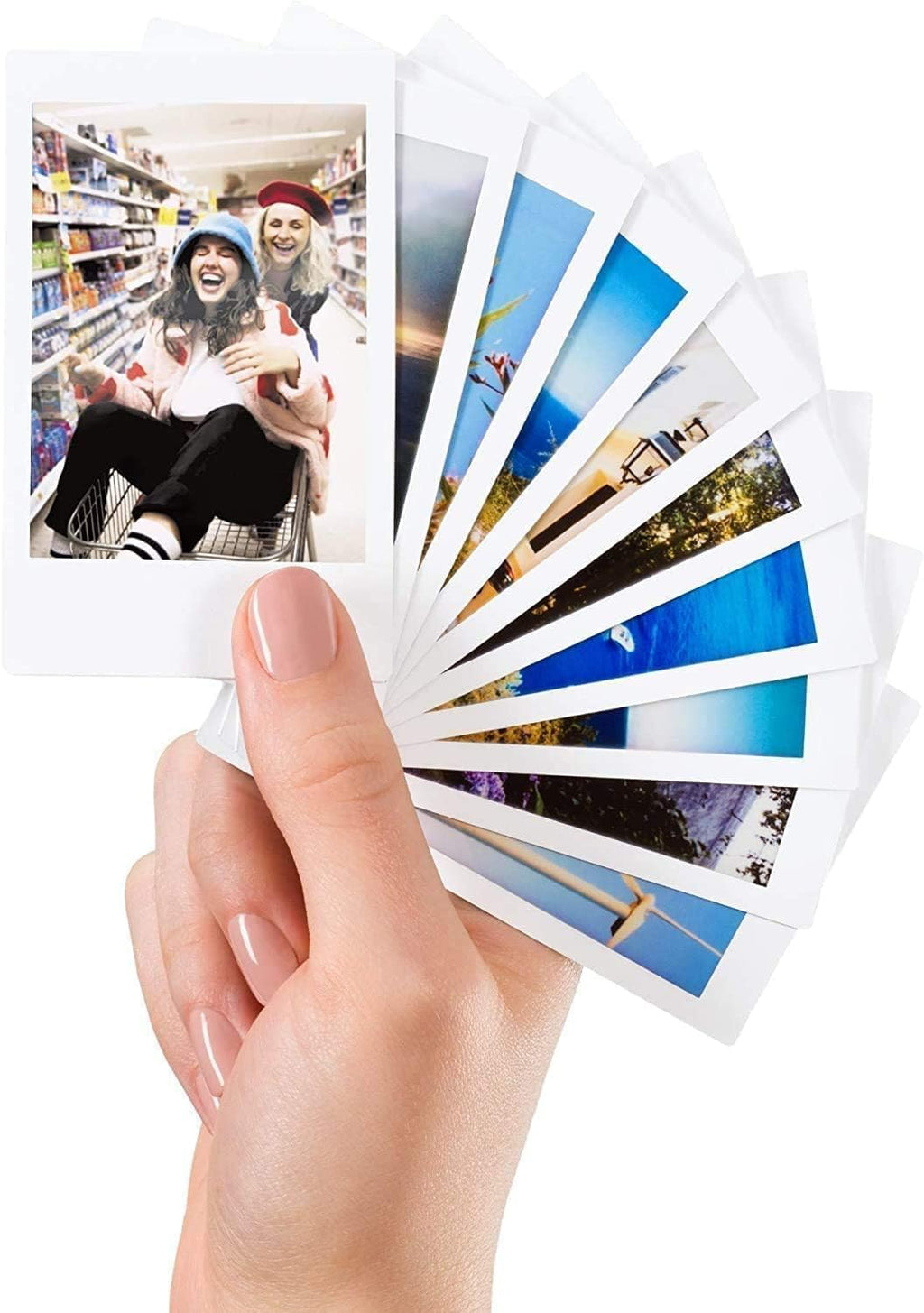 Fujifilm Instax Mini Instant Camera Film for Mini Instant Cameras - Capture Memories Anytime, Anywhere with Sunshine Photo Microfiber Cleaning Cloth... (10 Pack (200 Sheets Total))