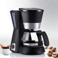 Coffee Machine Coffee Machine 650Ml Household Office American Style Drip Tea/Coffee Making 6 Cups Coffee Maker 600W Temperature Control Black