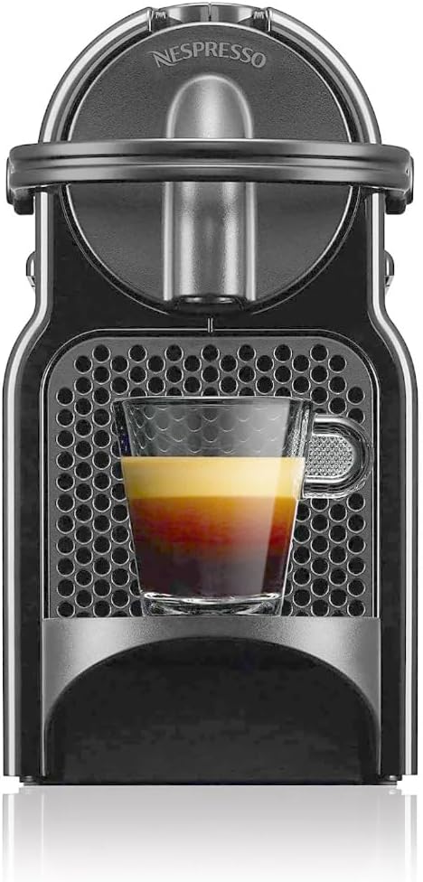 Nespresso Inissia Espresso Machine by De'Longhi with Milk Frother, 24 ounces, Black