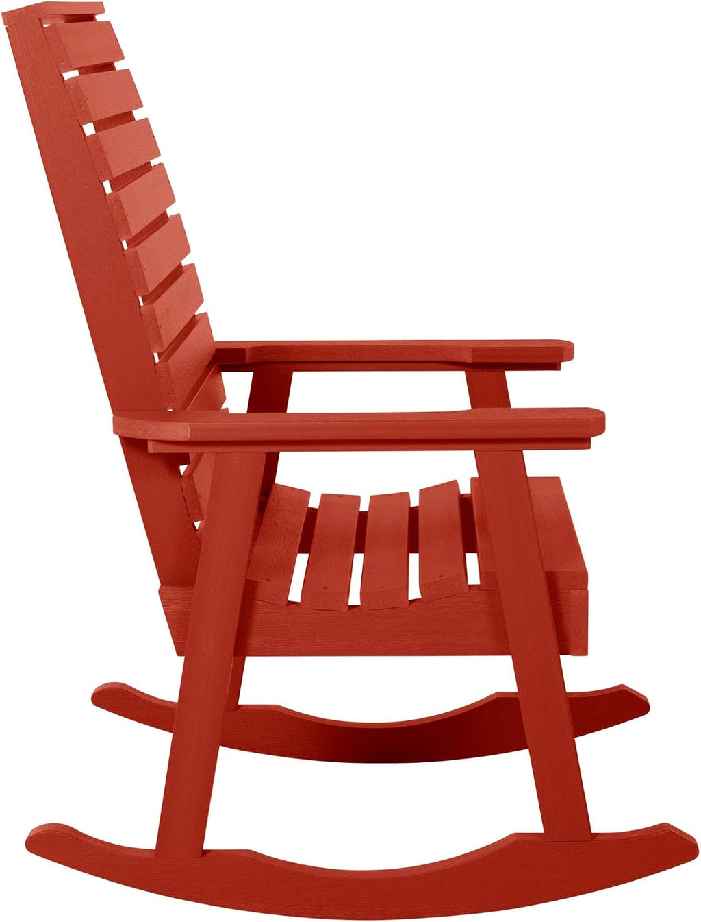 Highwood Weatherly Rocking Chair, Rustic Red