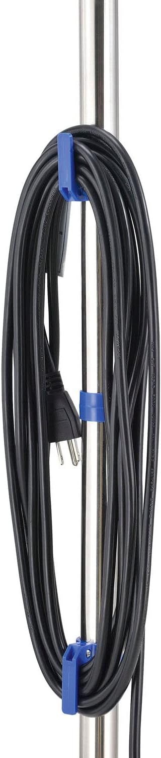 Global Industrial Mini Floor Scrubber With Floor Pads, 11' Cleaning Path, Dual Nylon Scrub Brushes, Cleans & Polishes Tile, Wood, Marble and other Hard Floors