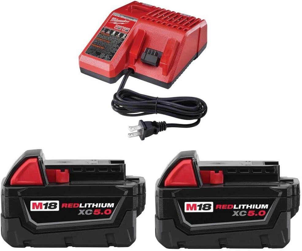 Milwaukee M18 5.0 BATTERY 2PK STARTER KIT
