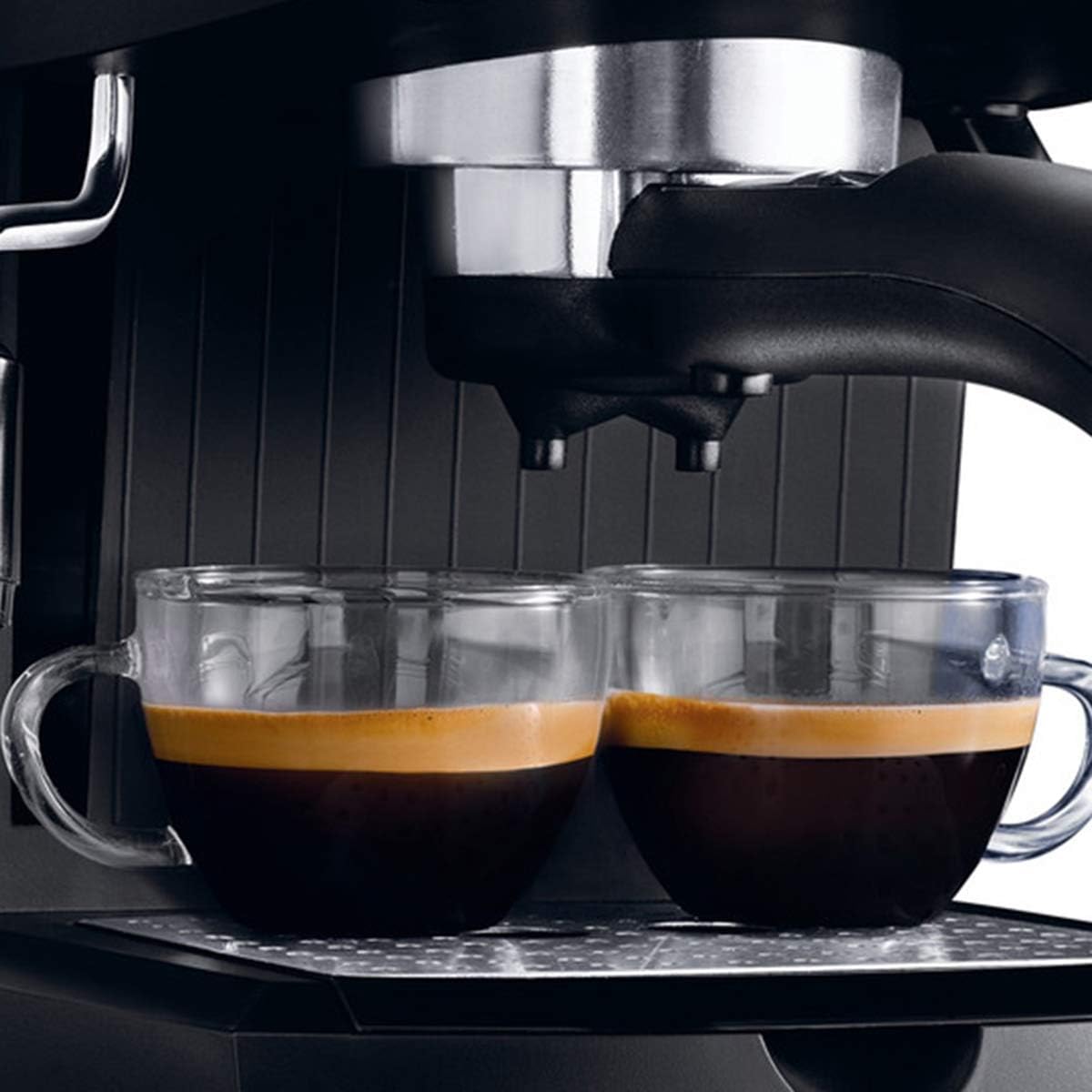 Coffee Machine Coffee Machine Espresso Coffee Machine Maker 15 Bar, Capuccino, Frothing Milk Foam, 1100W, Capacity 1L Removable Drip Tray Steam Nozzle
