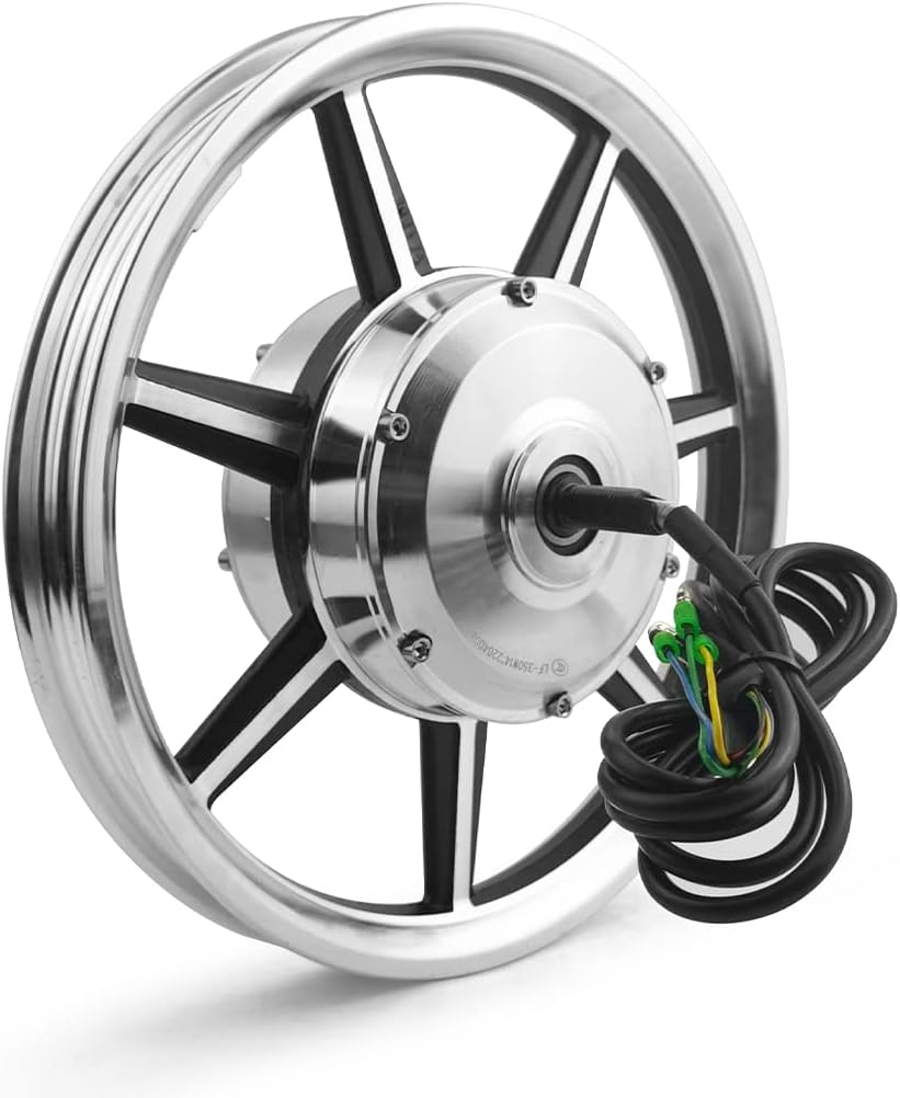 36v 350w 14 Inch Rear Drive Hub Brushless Gear Motor Wheel for Bike
