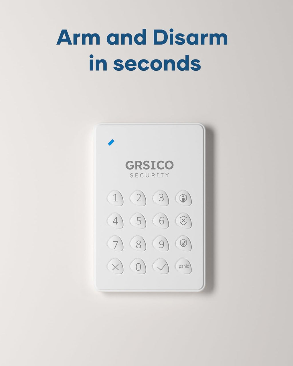 Wireless Home Alarm System 15-Piece Kit, WiFi Alarm System for Home Security with Phone APP Alert (Alarm Siren, Keypad, Remote, Motion, and Door Sensors) for Home, Apartment, Work with Alexa