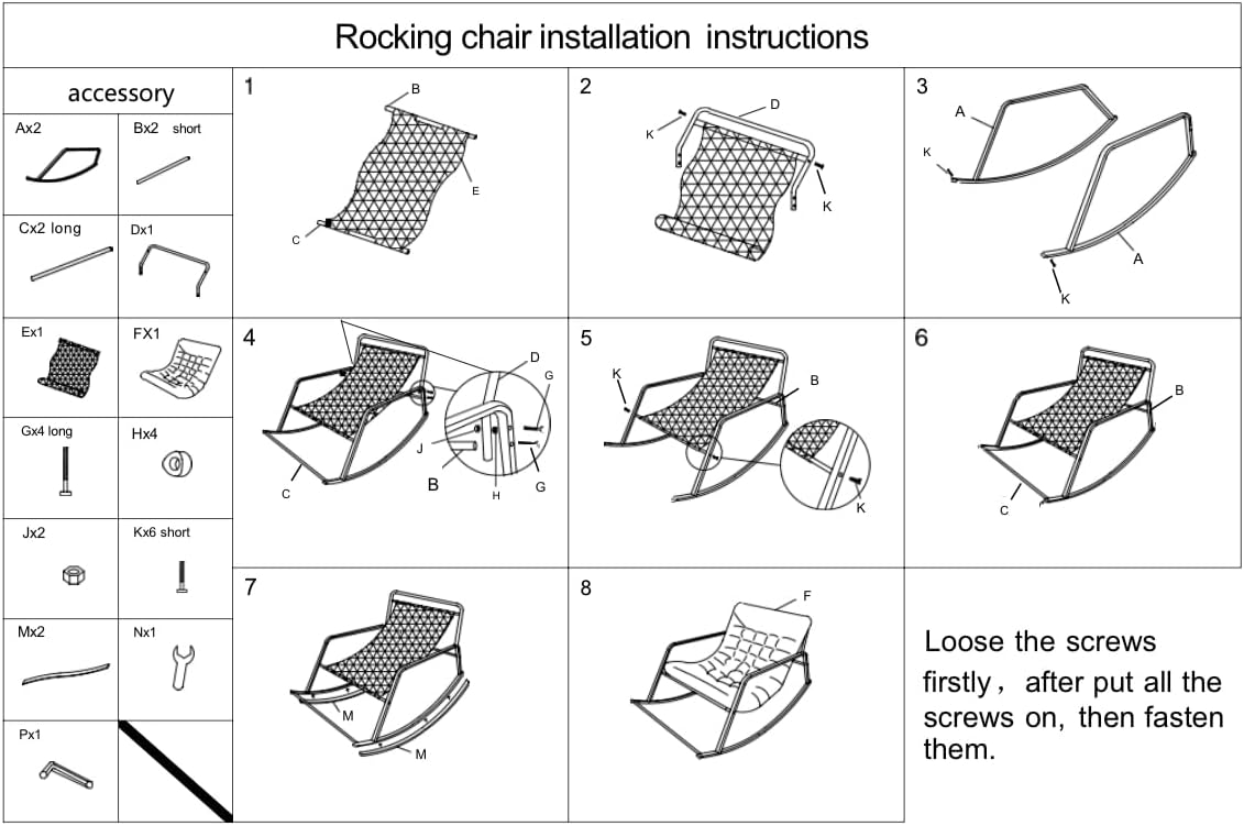 Oversized Papasan Rocking Chair, 35.8' Extra-Wide Sling Rocking Chair for Nursery & Patio, Waterproof Technical Leather Glider for Living Room Reading, Modern High Back Lounge Chair with Foot Rest