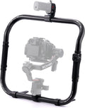 Tilta Basic Ring Grip Plus Control Kit Compatible with DJI RS2, RS3 Pro, RS4, RS4 Pro, RS5 | Wireless Gimbal Control | Dual Handle Support System