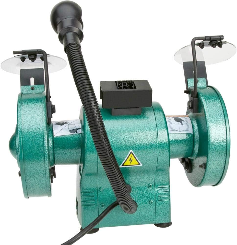 Grizzly Industrial T24463-6' Bench Grinder with Work Light