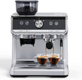 Towallmark Espresso Machine with Grinder, 20 Bar Professional Coffee Maker for Home, Milk Frother, Removable Water Tank, Steam Wand, Perfect for Espresso, Cappuccino, Latte