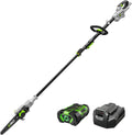 EGO Power+ Pole Saw for Tree Trimming, Cordless Electric Pole Saw with Telescopic LED Cut Line Indicator, Includes 56V 2.5Ah Battery and Charger - PS1001