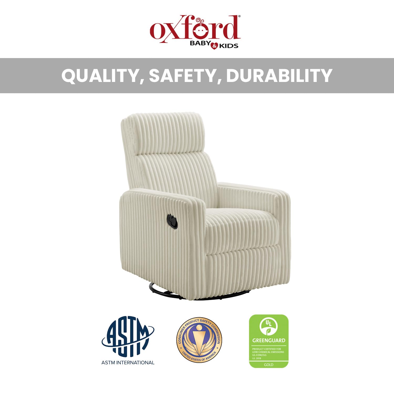 Oxford Baby Layton Glider/Recliner Nursery Chair