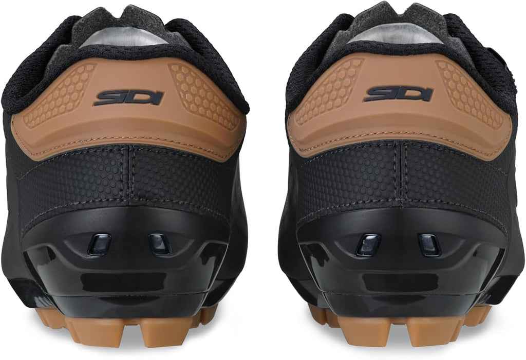 SiDI | Gravel Bike Shoes, Professional Mountain Bike Shoes for Men MTB DUST, Innovative Closure System, Integrated Heel, Rubber Toe