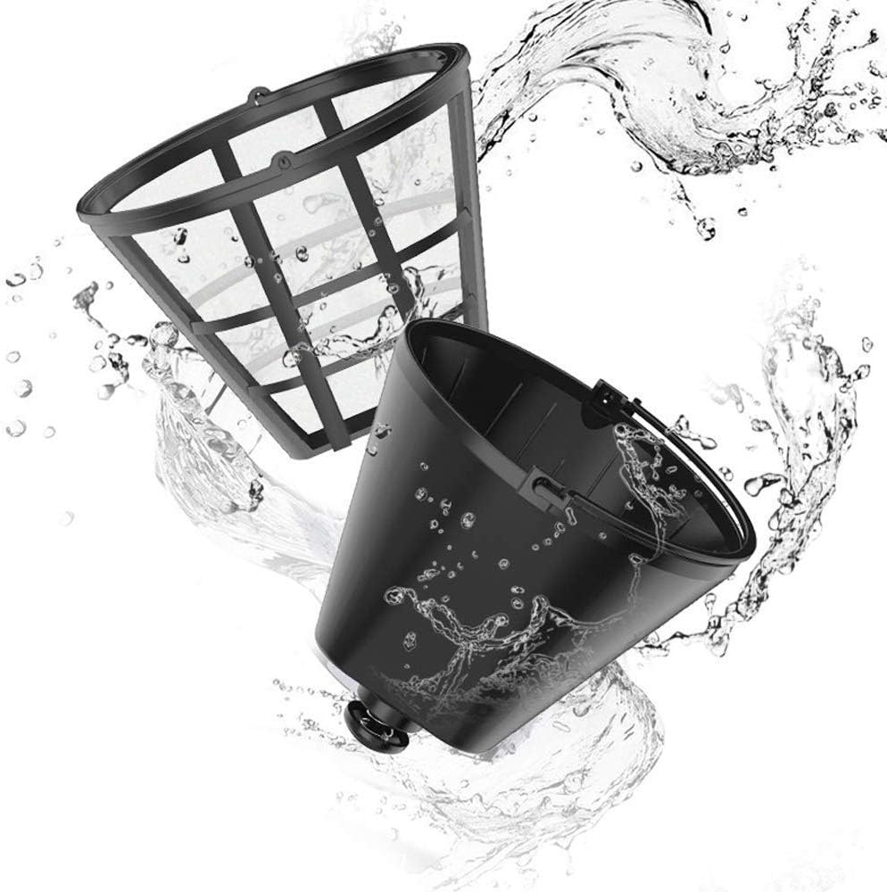 Coffee Machine Coffee Machine, American Espresso and Cappuccino Machine,Keep Warm Functio Avoid Clogging Grinder,1.2L 900W Compatible with Family,Office,Compatible