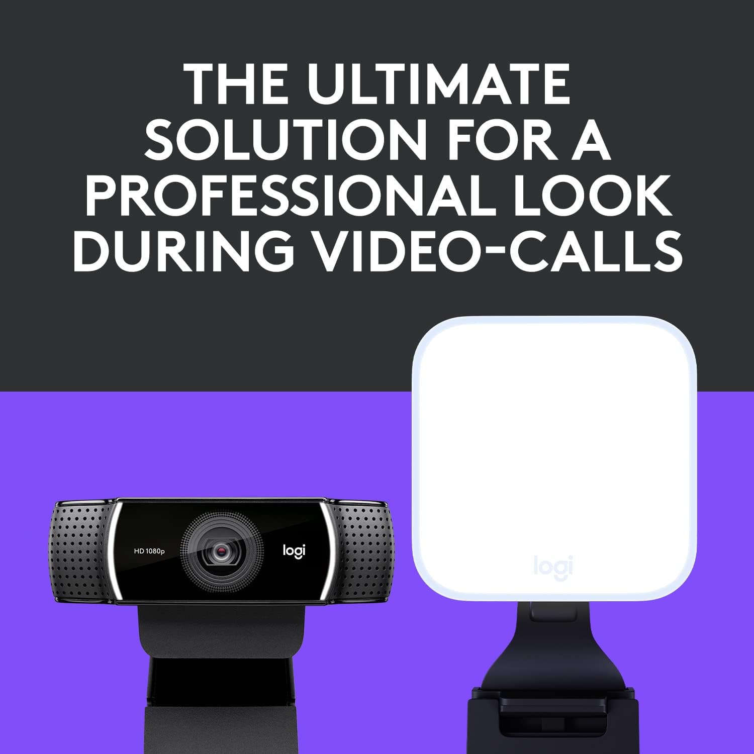 Logitech C922x Pro for Creators Litra Glow - The Ultimate Solution for a Professional Look During Video-Calls