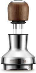 Breville BEA303WLW Distribution Duo Espresso Distribution Tool, 58mm, Walnut