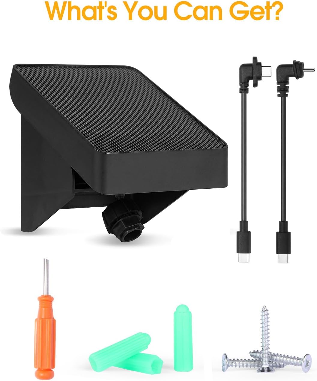 Solar Panel Charging Mount Compatible with Blink Outdoor 4(4th Gen)/Outdoor XT3/XT2/XT Camera, Blink Solar Panel with Internal Battery, IP67 Waterproof, 365 Days Solar Power, Adjustment Angle, 4 Pack
