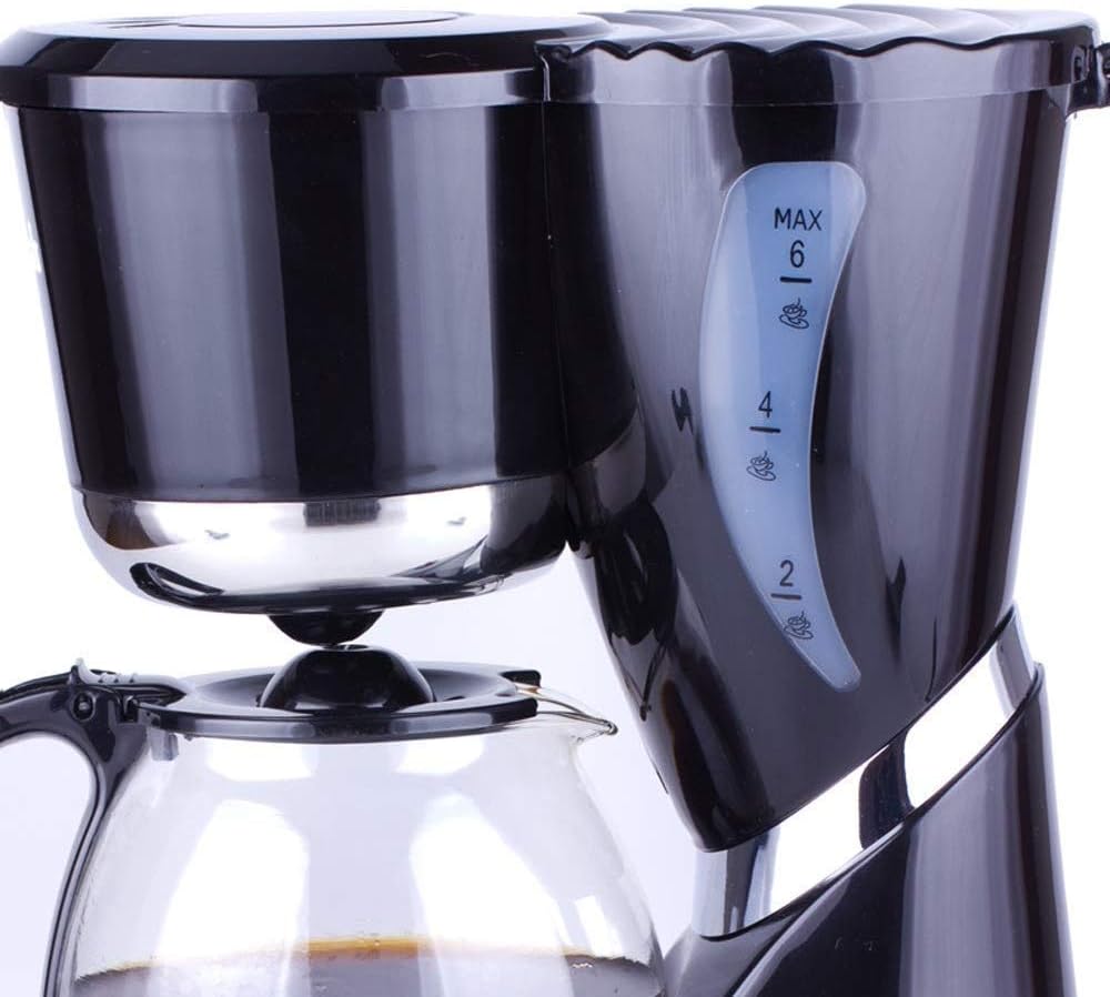 Coffee Machine Coffee Machine, Semi-Automatic Drip Coffee Machine,Automatic Coffee Cooler,Automatic Insulation,550W,Pp Material,Home Office Tea Machine,Compatible