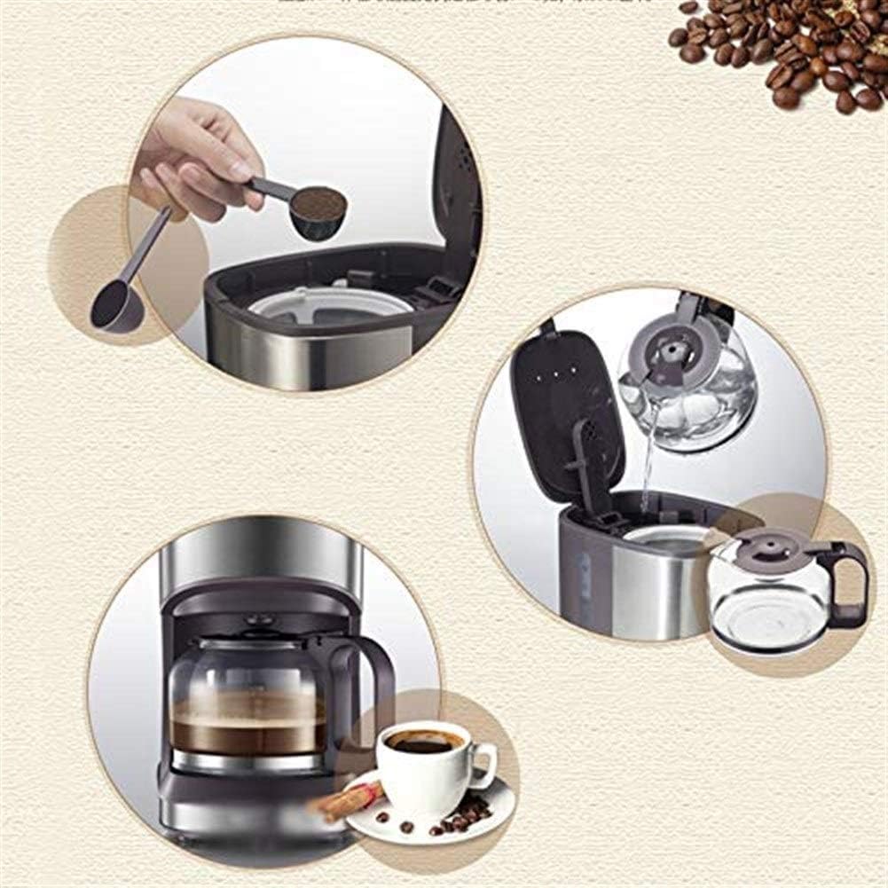 Coffee Machine Coffee Machines Coffee Machine, Fully Automatic Drip Coffee Machine, Small Coffee Machine, Tea Brewing Machine 205Mm × 146Mm × 253Mm Brown