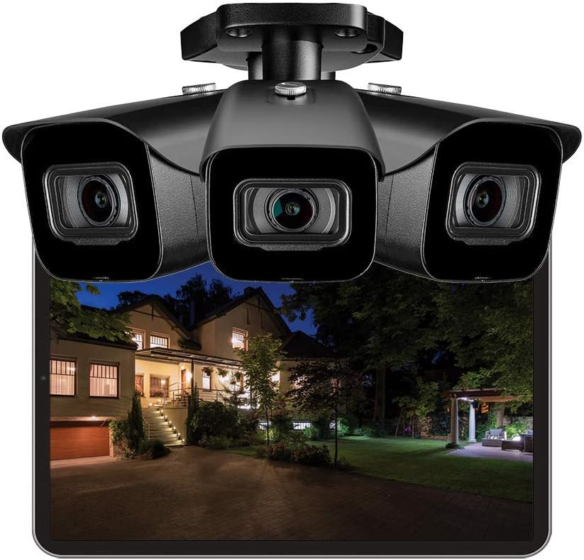 Lorex NC4K8-3216BB 32 Channel 4K Security Camera System with N882A38B 8TB 4K Fusion NVR, 16 Port ACCLPS263B POE Switch and 16 E841CAB 8MP Bullet Cameras