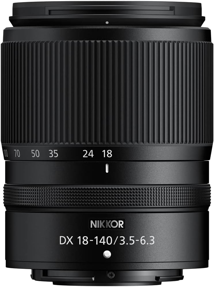 Nikon 20104 NIKKOR Z DX 18-140mm f/3.5-6.3 VR Zoom Lens for Z-Mount Mirrorless Cameras Bundle with Lexar Professional SDHC/SDXC 1667x UHS-II 64GB Memory Card