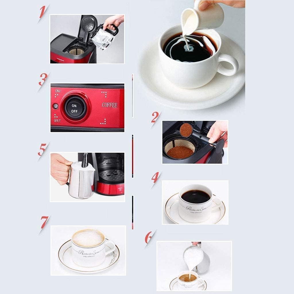 Espresso Machine with Sensor Grinder Dual Heating System Combination Pump Espresso Filter Coffee Machine with Frothing Wand