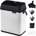 Electric Coffee Portafilter Cleaner,Commercial Coffee Portafilter Cleaner,58mm Automatic Handle Coffee Grounds Cleaning Machine (White)
