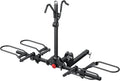Young Bike Rack Hitch for Car - 200LB 2-Bike Rack Hitch Mount Platform Style Hitch Bike Rack，Smart Tilting & Easy Fold for Car SUV with 2 Inch Receiver，Bike Carrier Fits Up to 5-inch Fat Tire