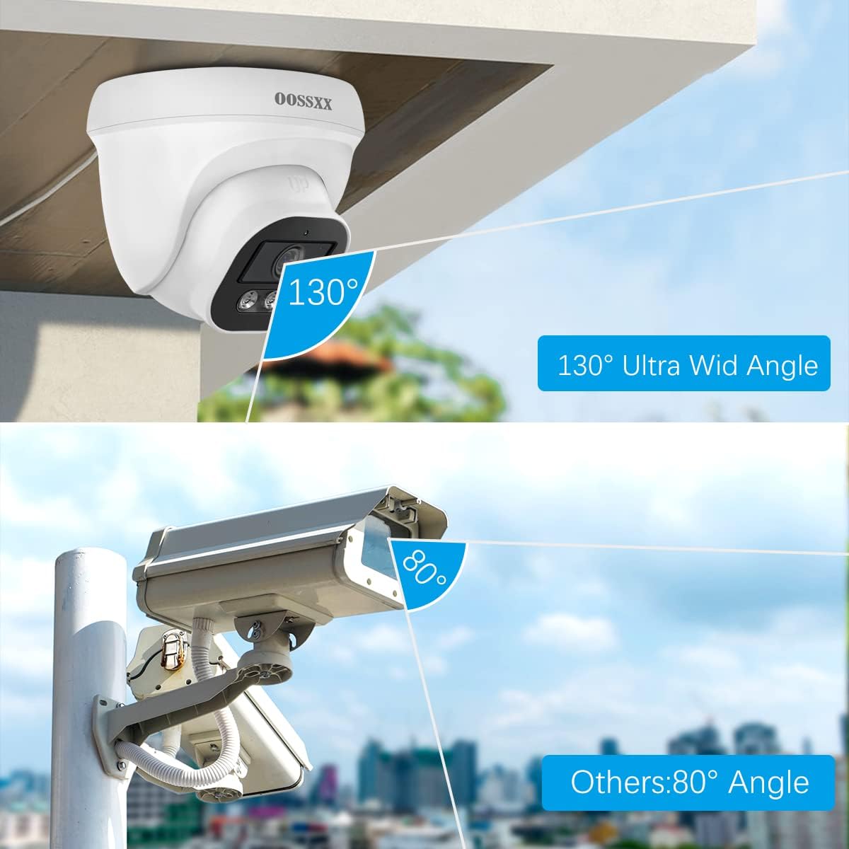 (2026 Update) 4K PoE Security Camera System, 16 Wired Dome Cameras Outdoor Indoor, 130° Wide Angle, 16CH NVR with 4TB HDD, Built-in Mic, Free App Remote Access, No Monthly Fee, 30 Days Recording