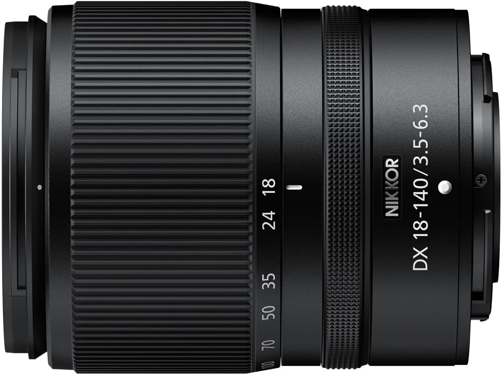 Nikon 20104 NIKKOR Z DX 18-140mm f/3.5-6.3 VR Zoom Lens for Z-Mount Mirrorless Cameras Bundle with Lexar Professional SDHC/SDXC 1667x UHS-II 64GB Memory Card