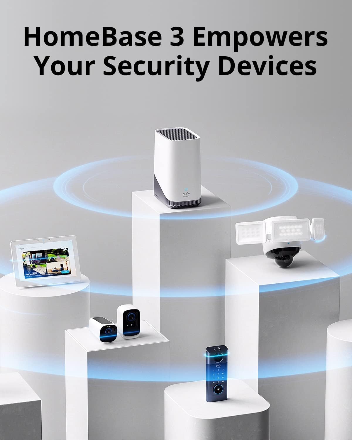 eufy Security HomeBase S380 (HomeBase 3),eufy Edge Security Center, SoloCam S340,Solar Security Cameras Wireless Outdoor, Video Doorbell E340 (Battery Powered), Dual Cameras