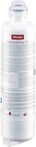 Miele Original KWF 2000 IntensiveClear 2.0 Water Filter with Active Charcoal for Miele MasterCool Refrigerators, Flavor-Free Ice and Improved Water Quality – 11480330
