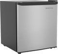 West Bend Mini Fridge Compact Refrigerator for Home Office or Dorm, Auto Defrost with Reversible Door, Energy Star Rated, 1.6-Cu.Ft., Stainless Steel