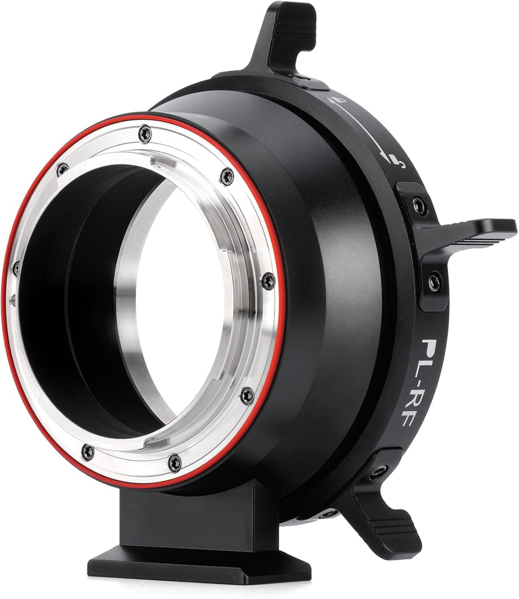 SNIPIZ PL-RF Lens Mount Adapter with Rotary Lock, Compatible with PL Lens to Canon RF Mount Cameras