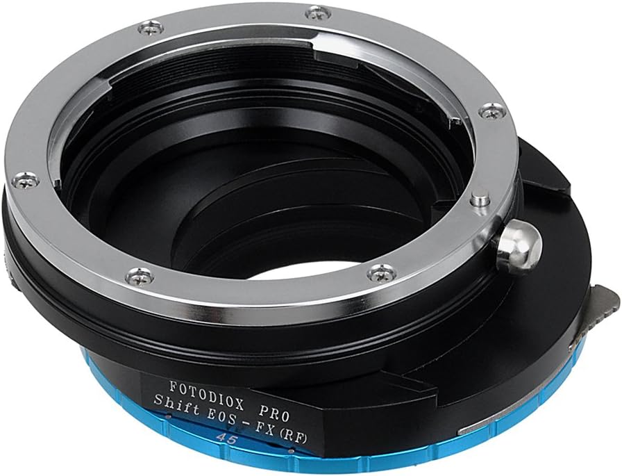 Fotodiox Pro Lens Mount Shift Adapter - Bronica SQ Mount SLR Lens to X-Series Mirrorless Camera