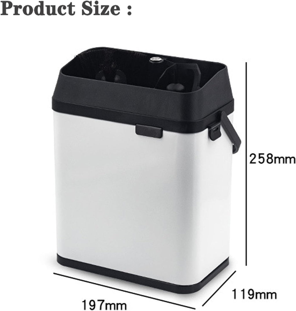 Electric Portafilter Cleaning Machine Coffee portafilter Cleaner Espresso Knock Box with 3 Scrapers & 1 Brush Head