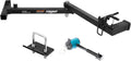 Young 250LBS Swing Away Hitch for Bike Rack and Cargo Carrier Basket, Black
